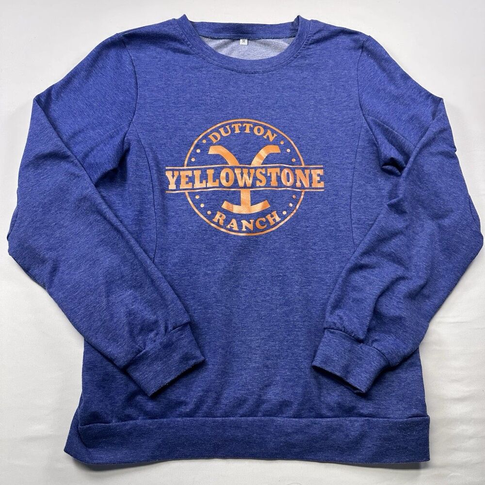 Yellow Stone Dutton Ranch Women’s Sweater Size M Long Sleeve